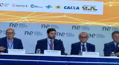 Biênio 2025-2027 - Cícero Lucena toma posse como vice-presidente de Relações com o Congresso Nacional da FNP