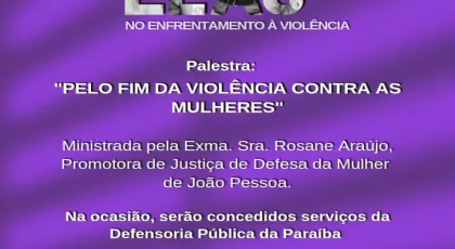 Secretaria das Mulheres realiza mais uma edição do “Por Elas no Enfrentamento à Violência”, nesta sexta-feira