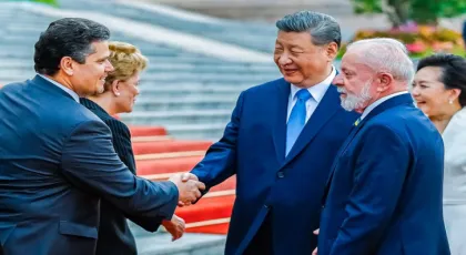 Davi Alcolumbre participa da IV Cúpula Celac-China, em Pequim Fonte: Agência Senado